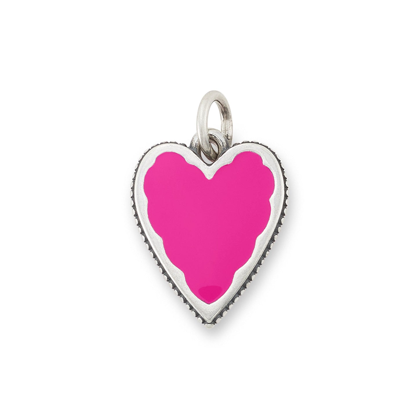 Consuela Enamel Dark Pink Heart Charm
 – Consuela