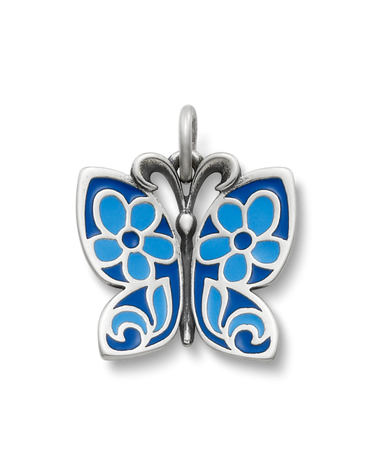 Consuela Blue Enamel Butterfly Charm
 – Consuela