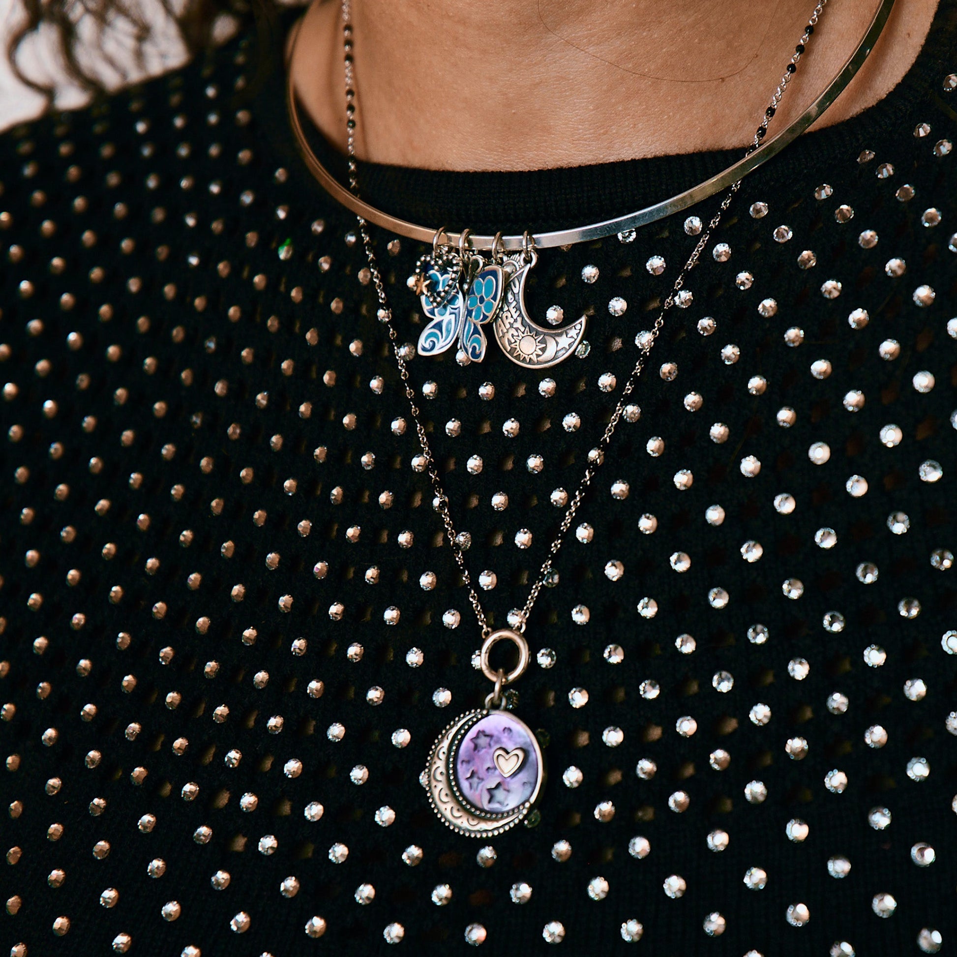 Consuela Blue Enamel Butterfly Charm
 – Consuela