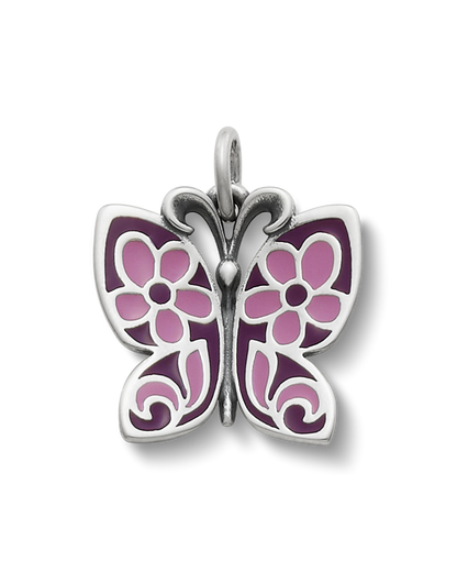 Consuela Purple Enamel Butterfly Charm
 – Consuela