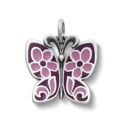 Consuela Purple Enamel Butterfly Charm
 – Consuela