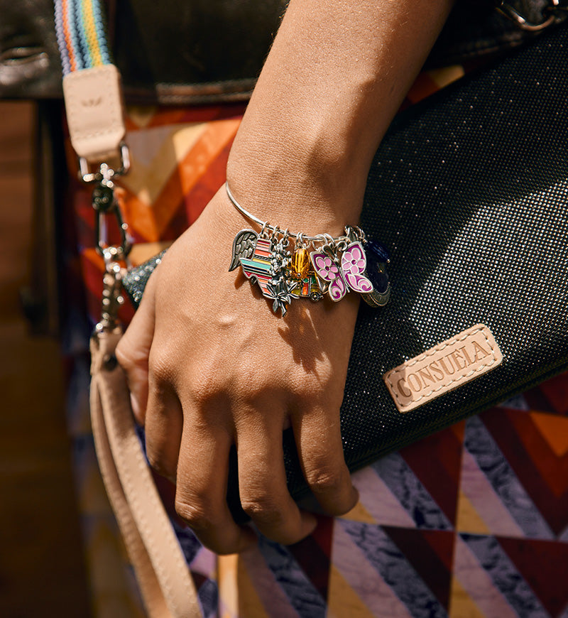 Consuela Purple Enamel Butterfly Charm
 – Consuela
