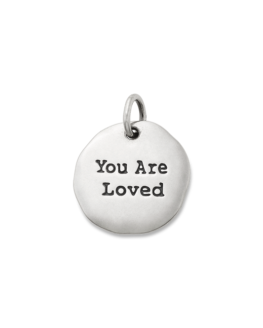 Consuela You Are Loved' Sterling Silver Charm
 – Consuela