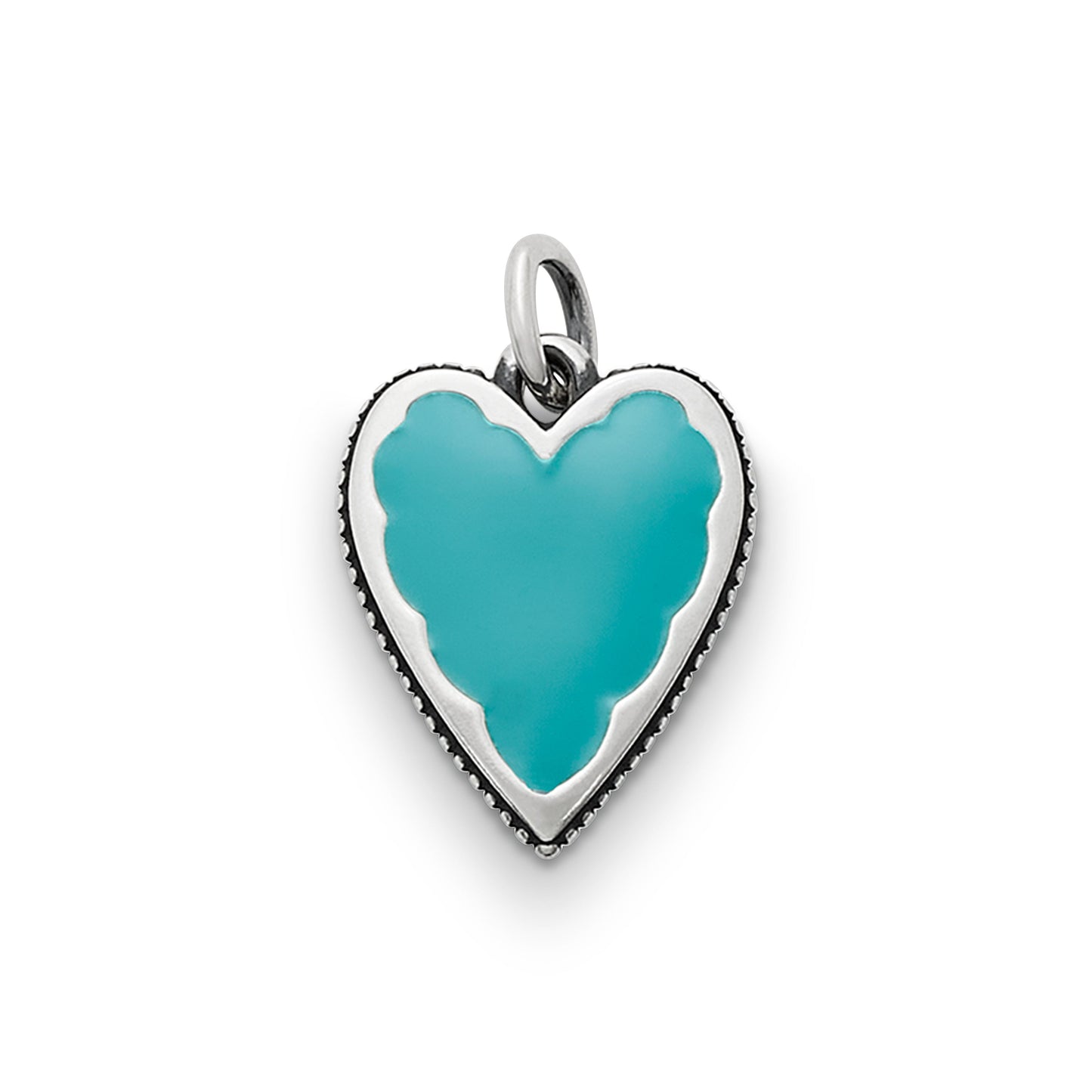 Consuela Enamel Teal Heart Charm
 – Consuela