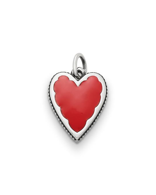 Consuela Enamel Red Heart Charm
 – Consuela