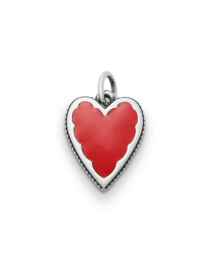 Consuela Enamel Red Heart Charm
 – Consuela