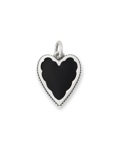 Consuela Enamel Black Heart Charm
 – Consuela