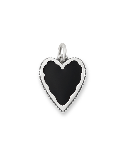 Consuela Enamel Black Heart Charm
 – Consuela