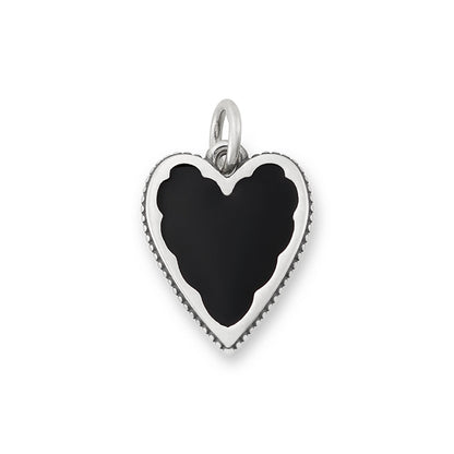 Consuela Enamel Black Heart Charm
 – Consuela