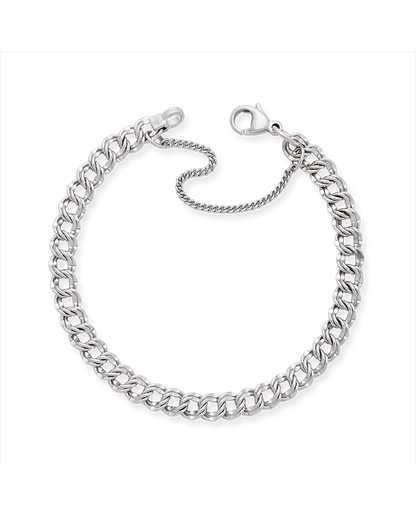 Consuela Light Double Curb Charm Bracelet
 – Consuela
