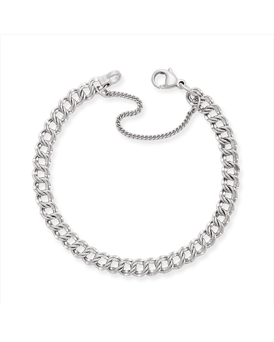 Consuela Light Double Curb Charm Bracelet
 – Consuela