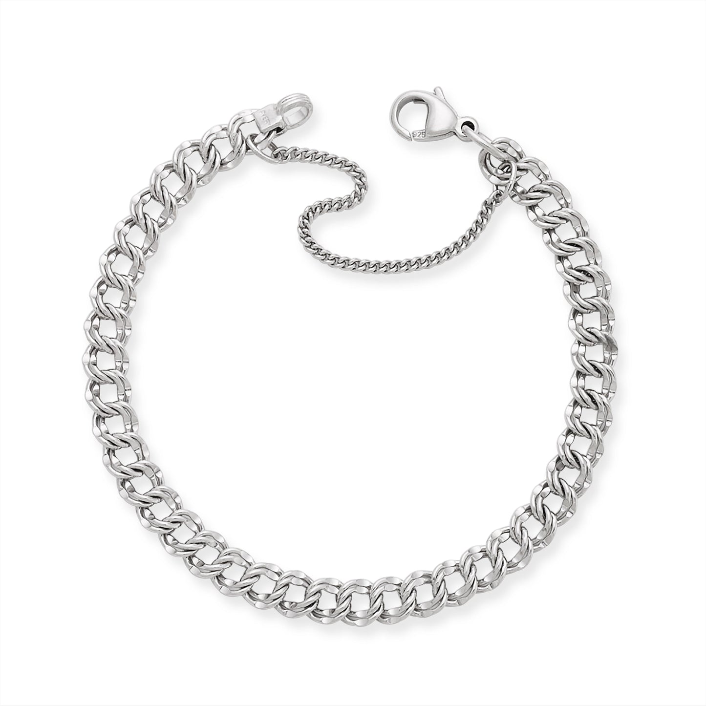 Consuela Light Double Curb Charm Bracelet
 – Consuela
