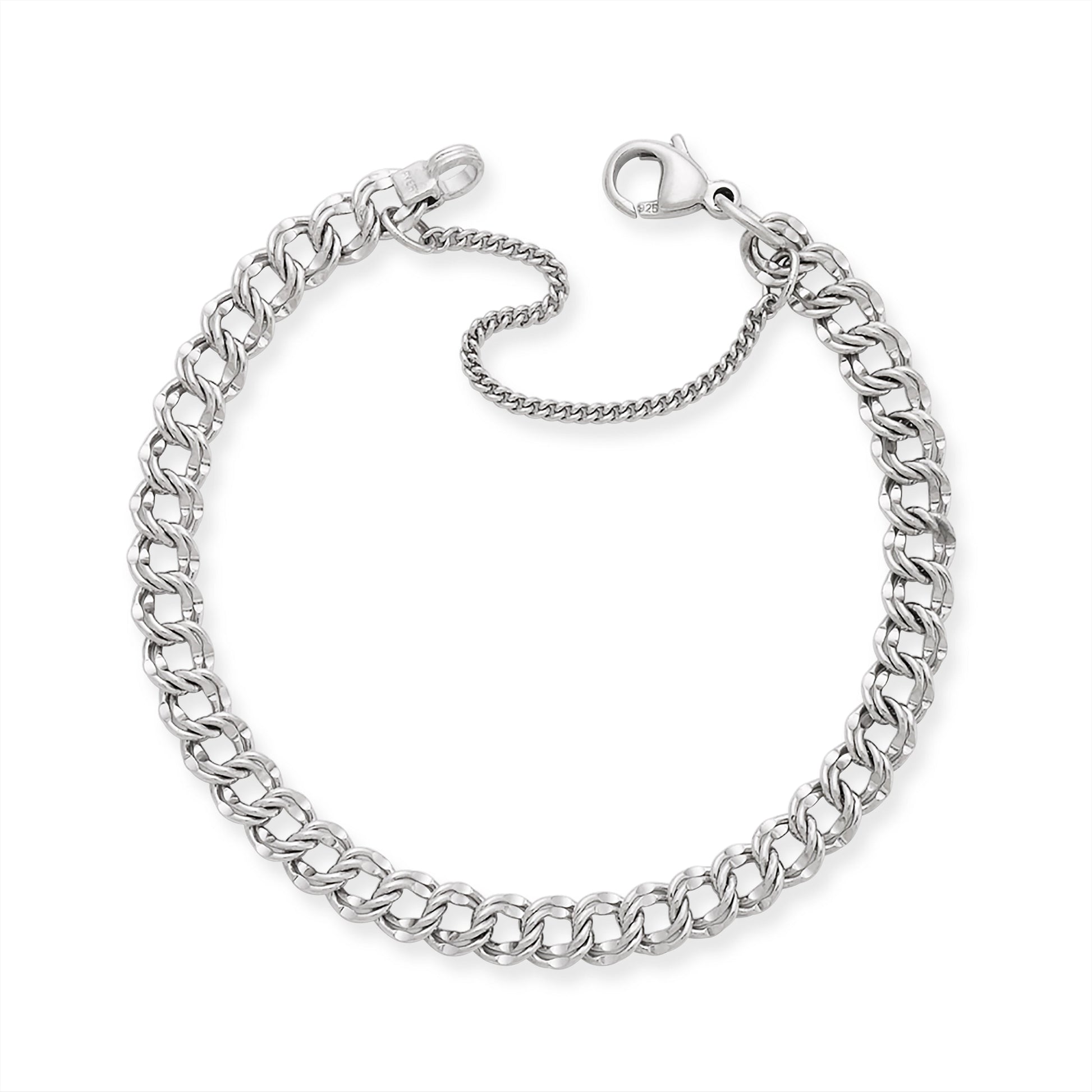 Consuela Light Double Curb Charm Bracelet
 – Consuela