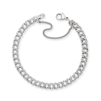 Consuela Light Double Curb Charm Bracelet
 – Consuela