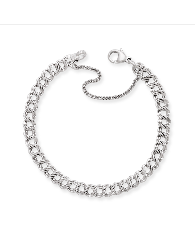 Consuela Light Double Curb Charm Bracelet
 – Consuela