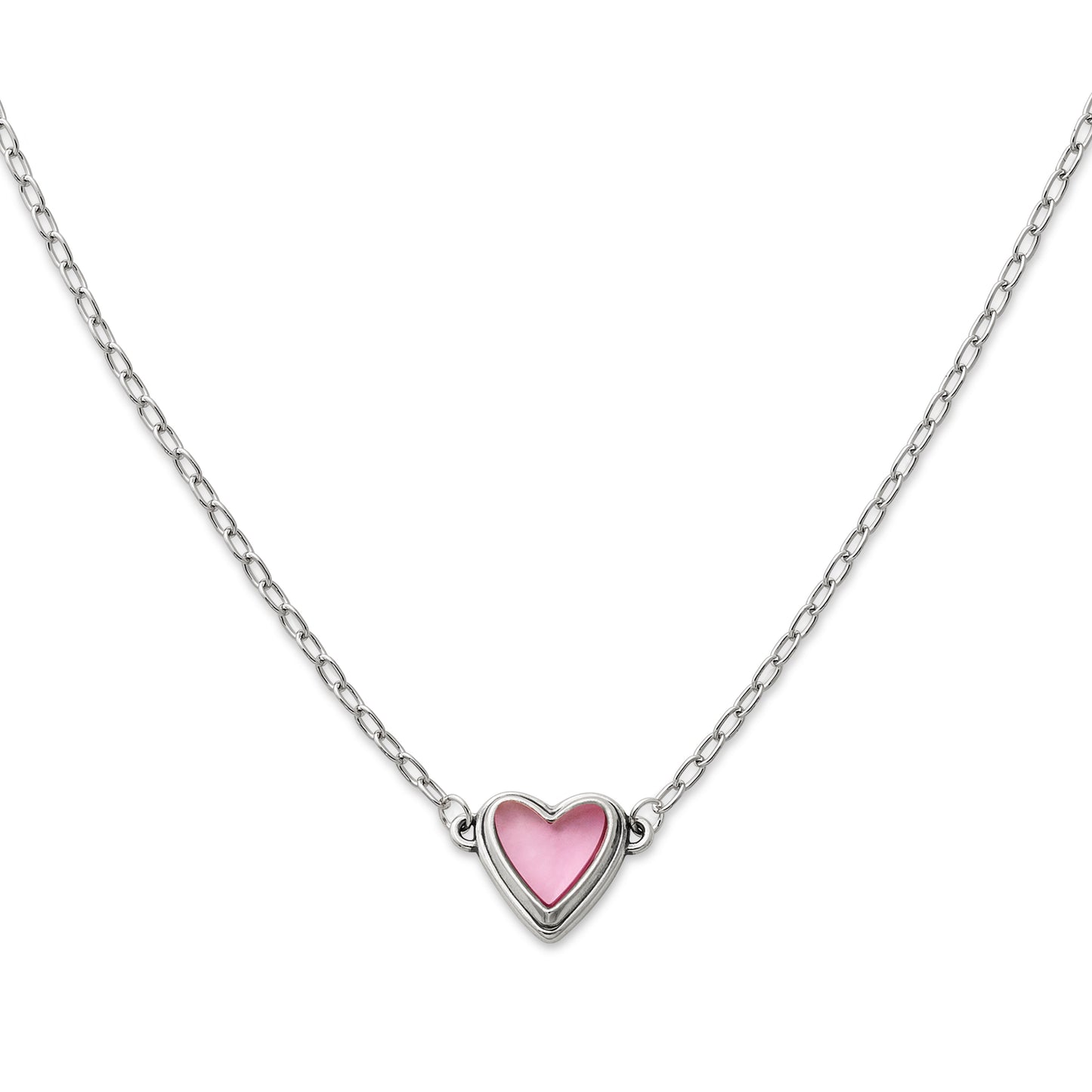 Consuela Sweetheart Pink Doublet Necklace
 – Consuela