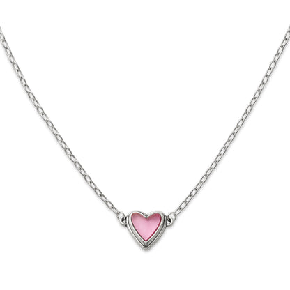 Consuela Sweetheart Pink Doublet Necklace
 – Consuela
