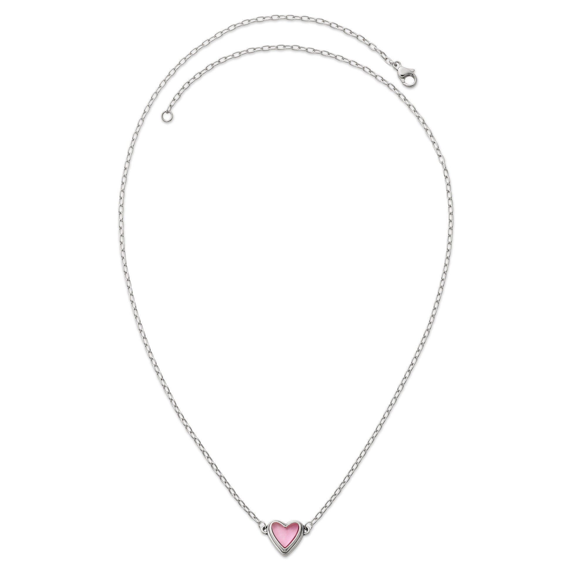 Consuela Sweetheart Pink Doublet Necklace
 – Consuela