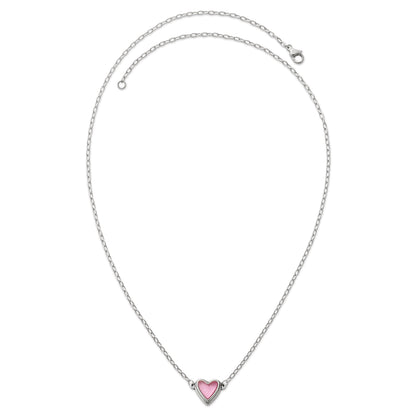 Consuela Sweetheart Pink Doublet Necklace
 – Consuela