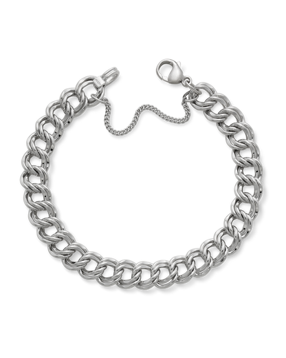 Consuela Heavy Double Curb Charm Bracelet
 – Consuela