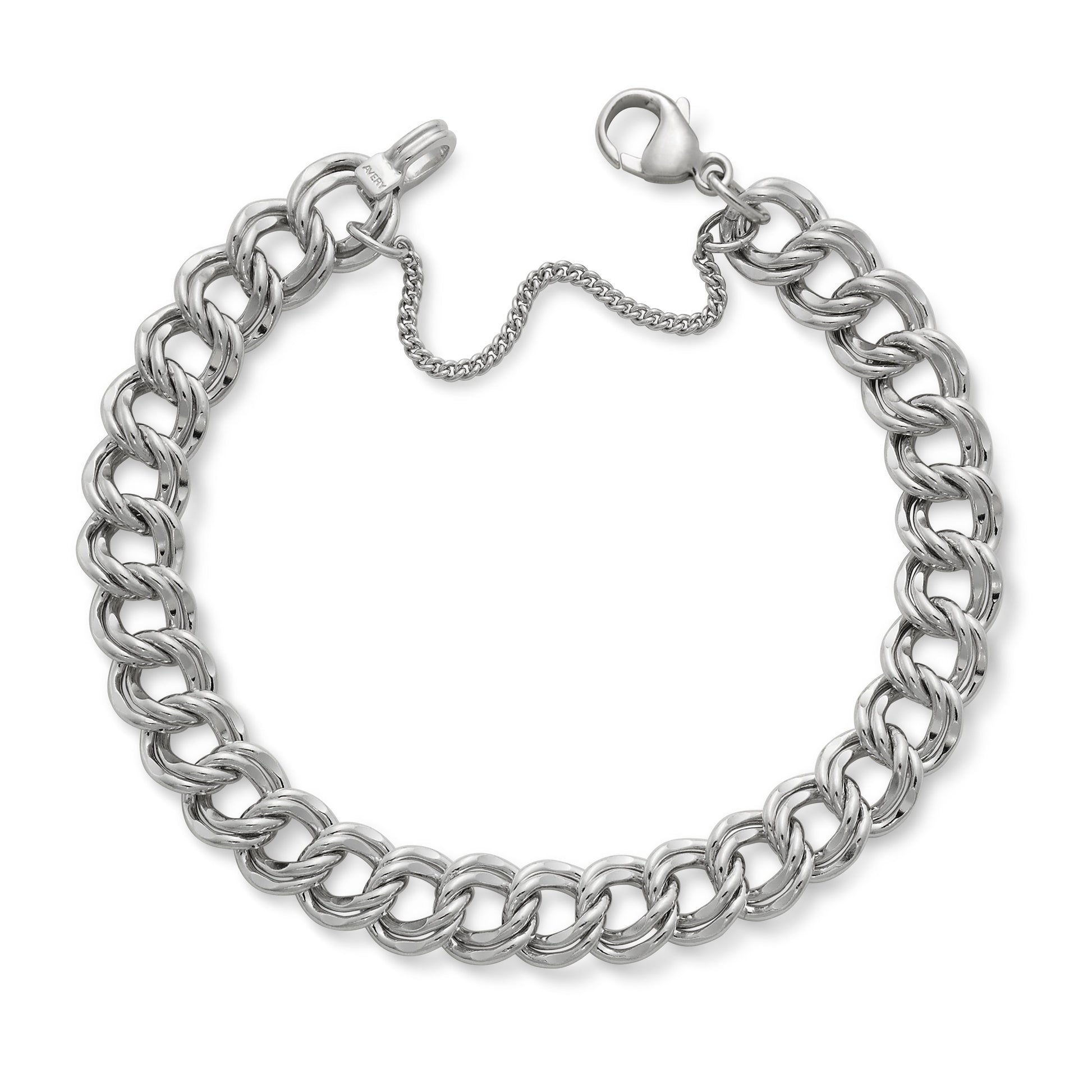 Consuela Heavy Double Curb Charm Bracelet
 – Consuela