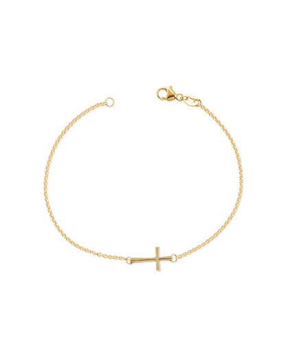 Consuela Petite Latin Cross Link Bracelet
 – Consuela