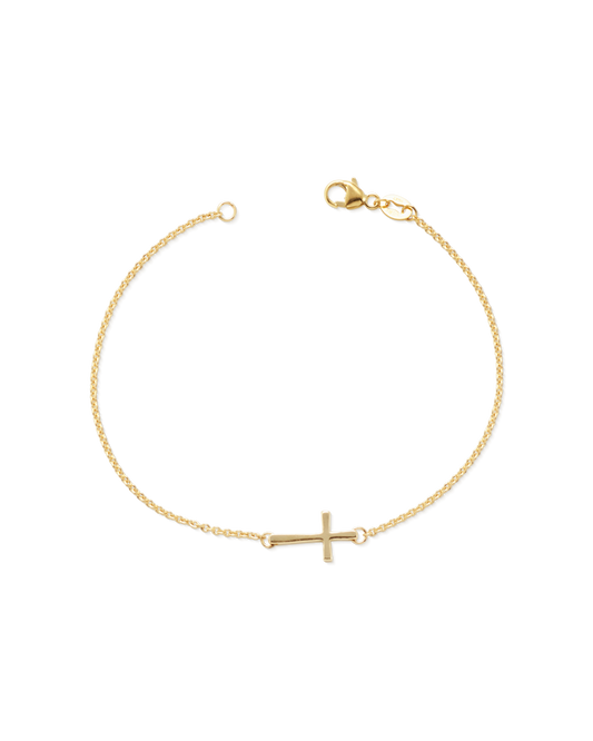 Consuela Petite Latin Cross Link Bracelet
 – Consuela