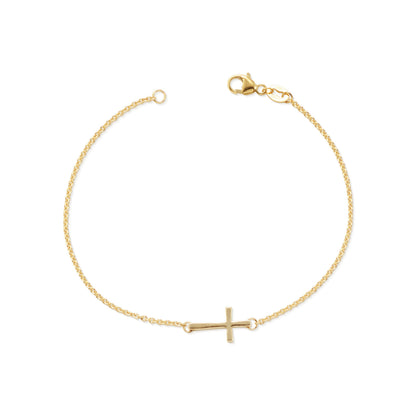 Consuela Petite Latin Cross Link Bracelet
 – Consuela