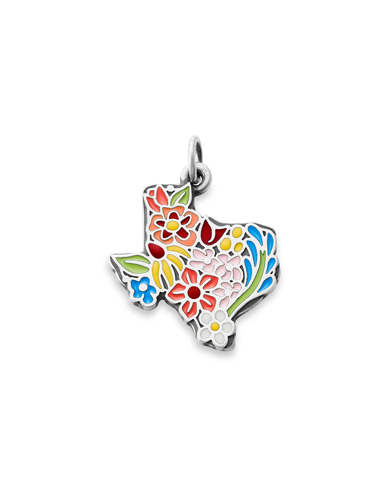Consuela Enamel Texas Wildflower Charm
 – Consuela
