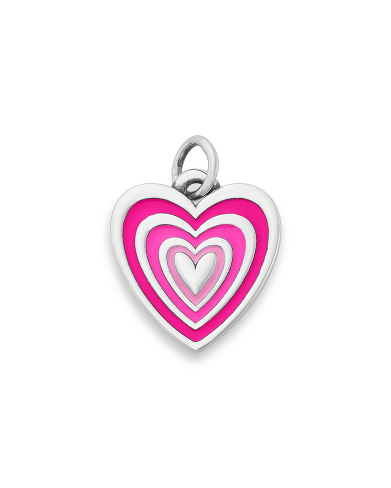 Consuela Enamel Radiant Heart Charm
 – Consuela