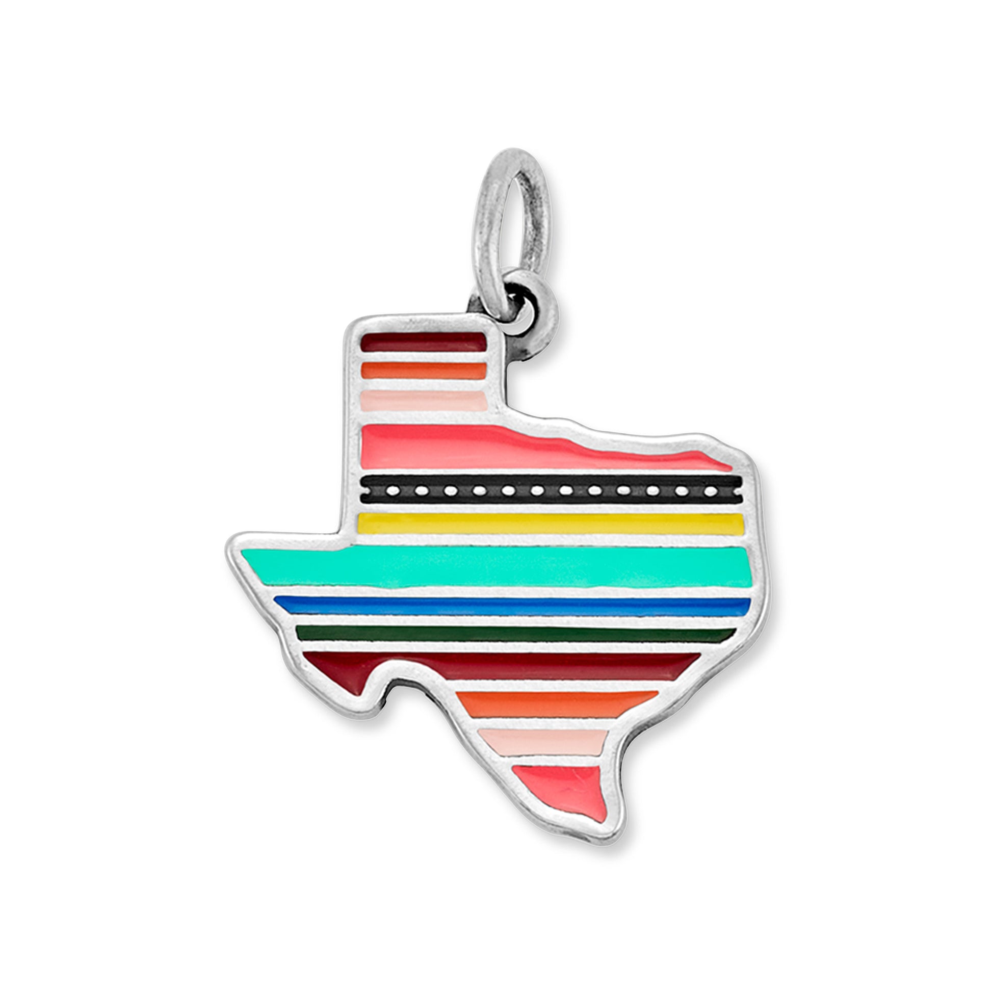 Consuela Enamel Texas Serape Charm
 – Consuela