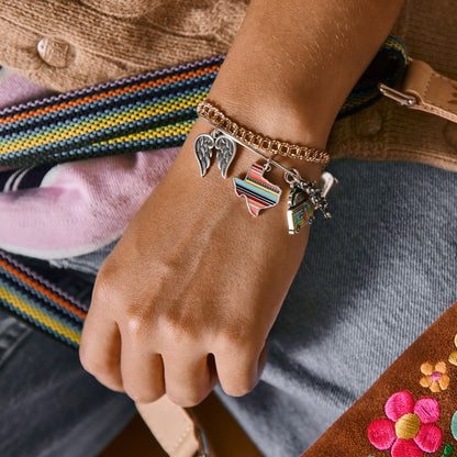Consuela Enamel Texas Serape Charm
 – Consuela