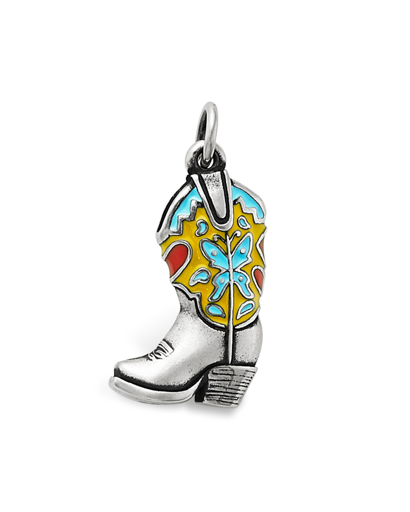 Consuela Enamel Western Boot Charm
 – Consuela