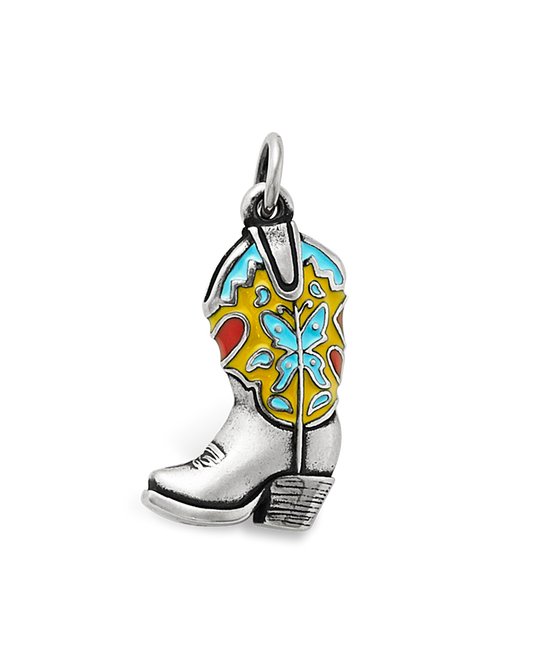 Consuela Enamel Western Boot Charm
 – Consuela