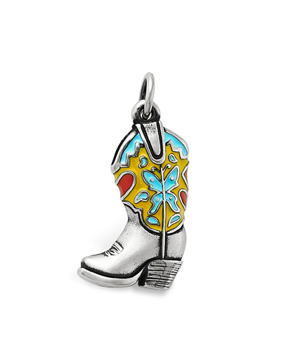 Consuela Enamel Western Boot Charm
 – Consuela