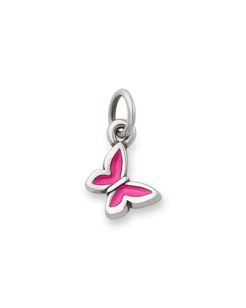 Consuela Enamel Dark Pink Mini Butterfly Charm
 – Consuela