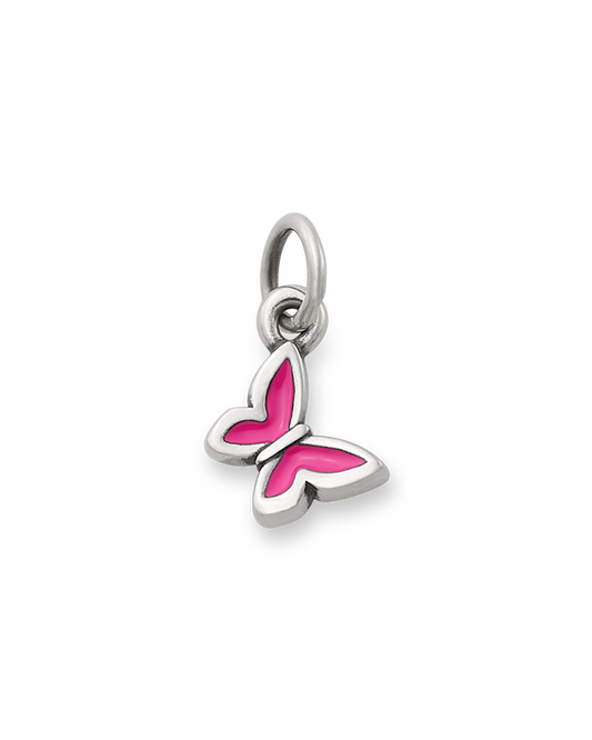 Consuela Enamel Dark Pink Mini Butterfly Charm
 – Consuela