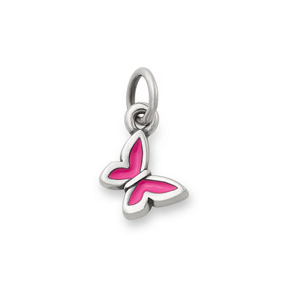 Consuela Enamel Dark Pink Mini Butterfly Charm
 – Consuela