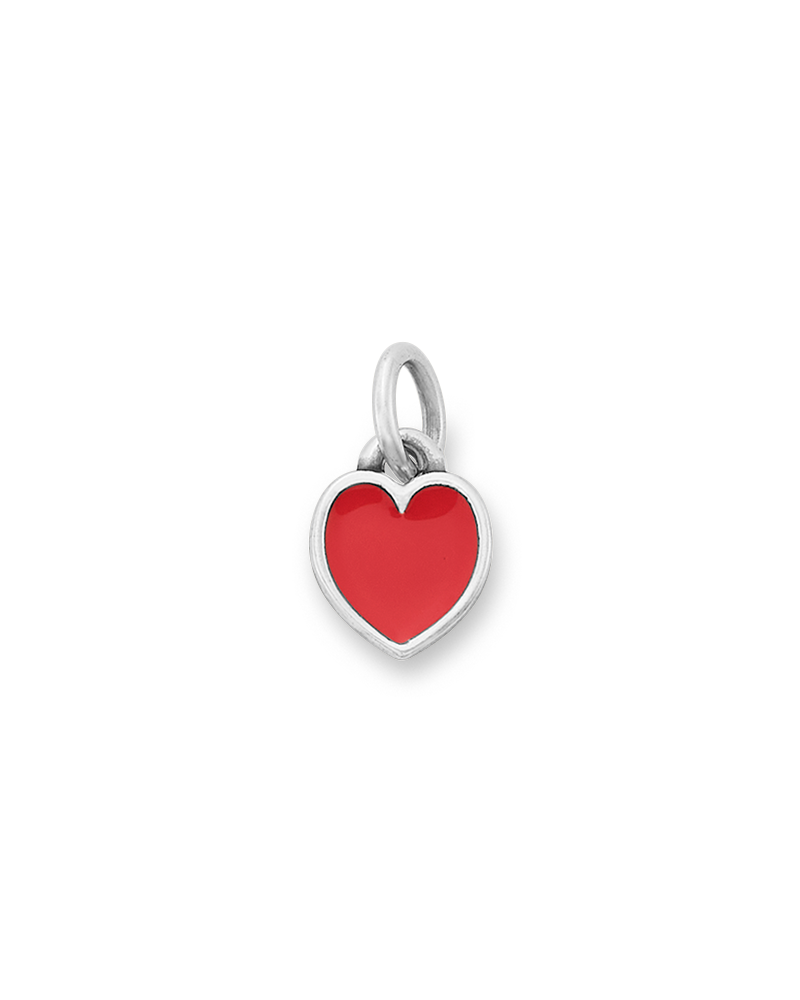 Consuela Enamel Red Connected Hearts Charm
 – Consuela