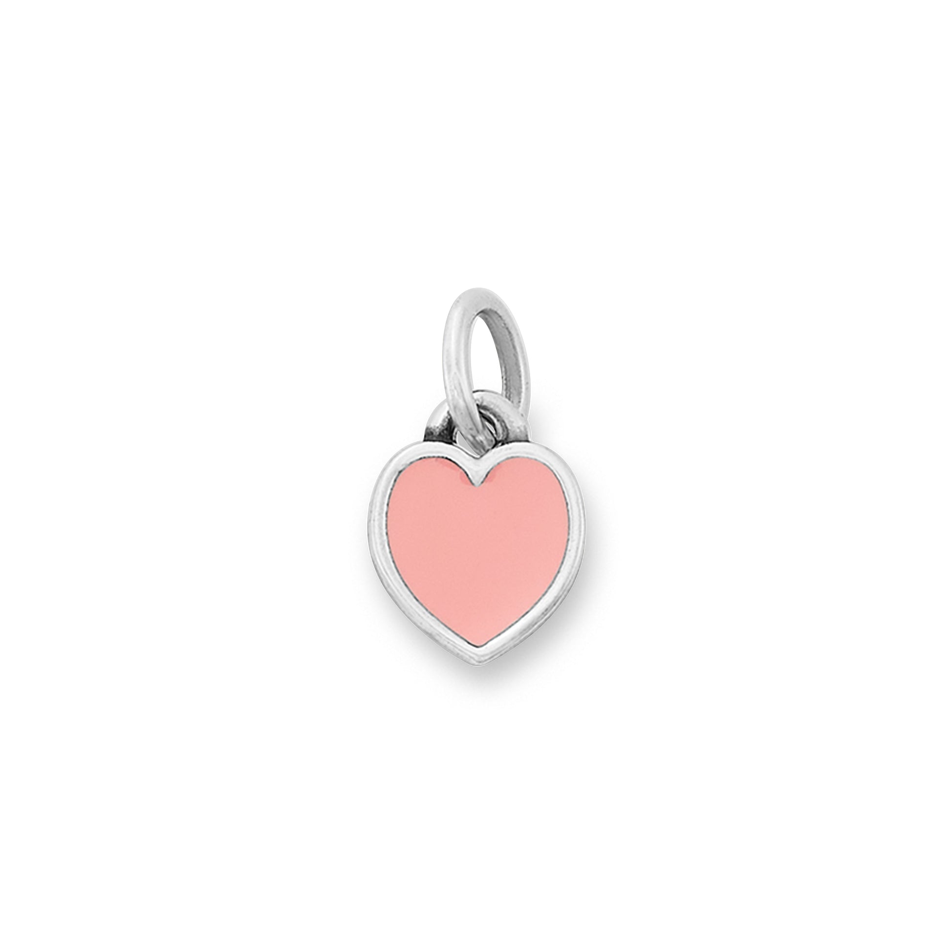Consuela Enamel Pink Connected Hearts Charm
 – Consuela