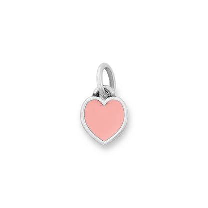 Consuela Enamel Pink Connected Hearts Charm
 – Consuela