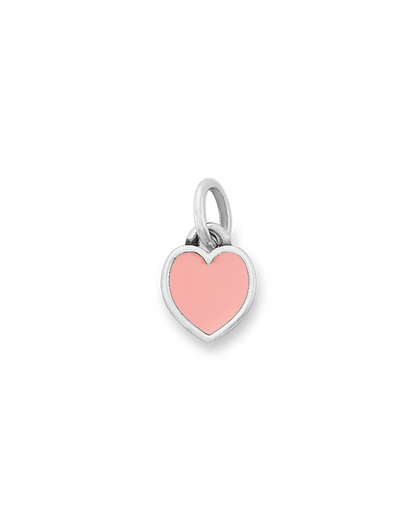 Consuela Enamel Pink Connected Hearts Charm
 – Consuela