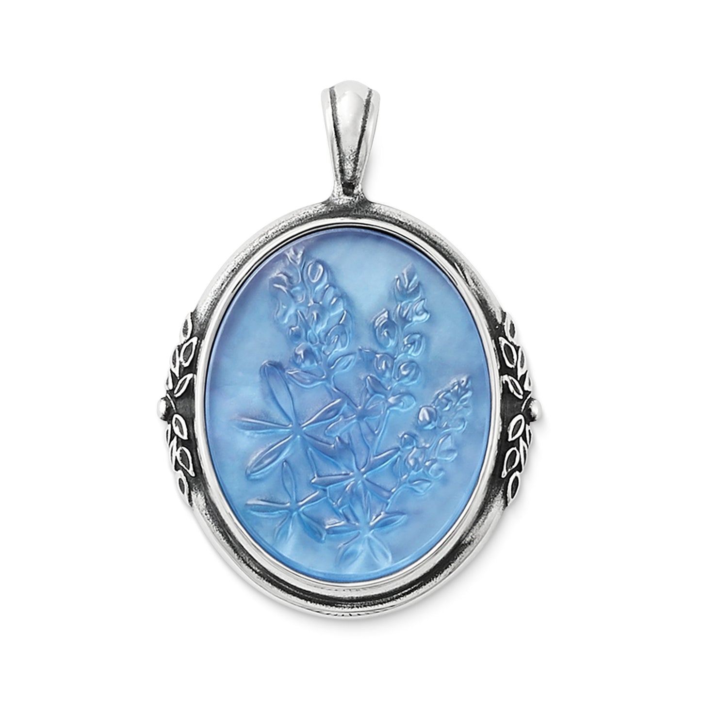 Consuela Sculpted Bluebonnet Triplet Pendant
 – Consuela