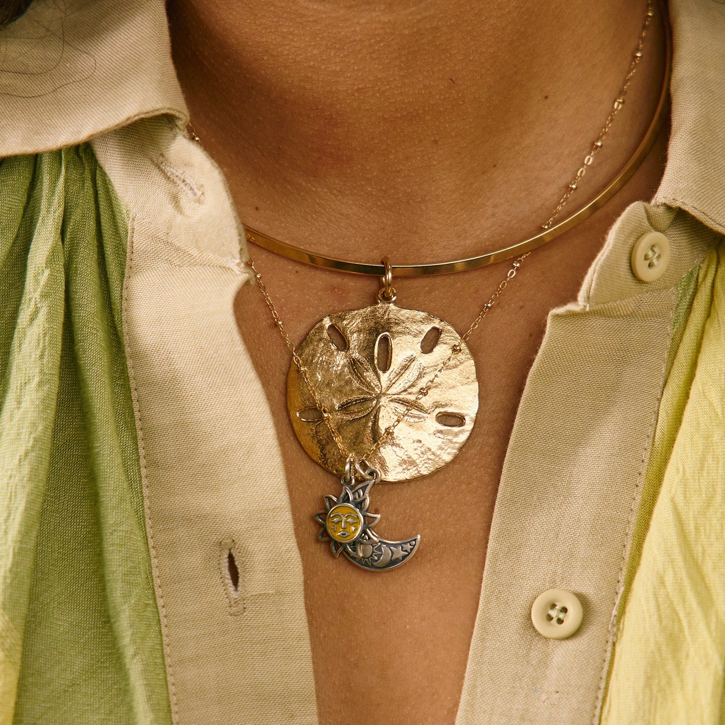 Consuela Sand Dollar Pendant
 – Consuela
